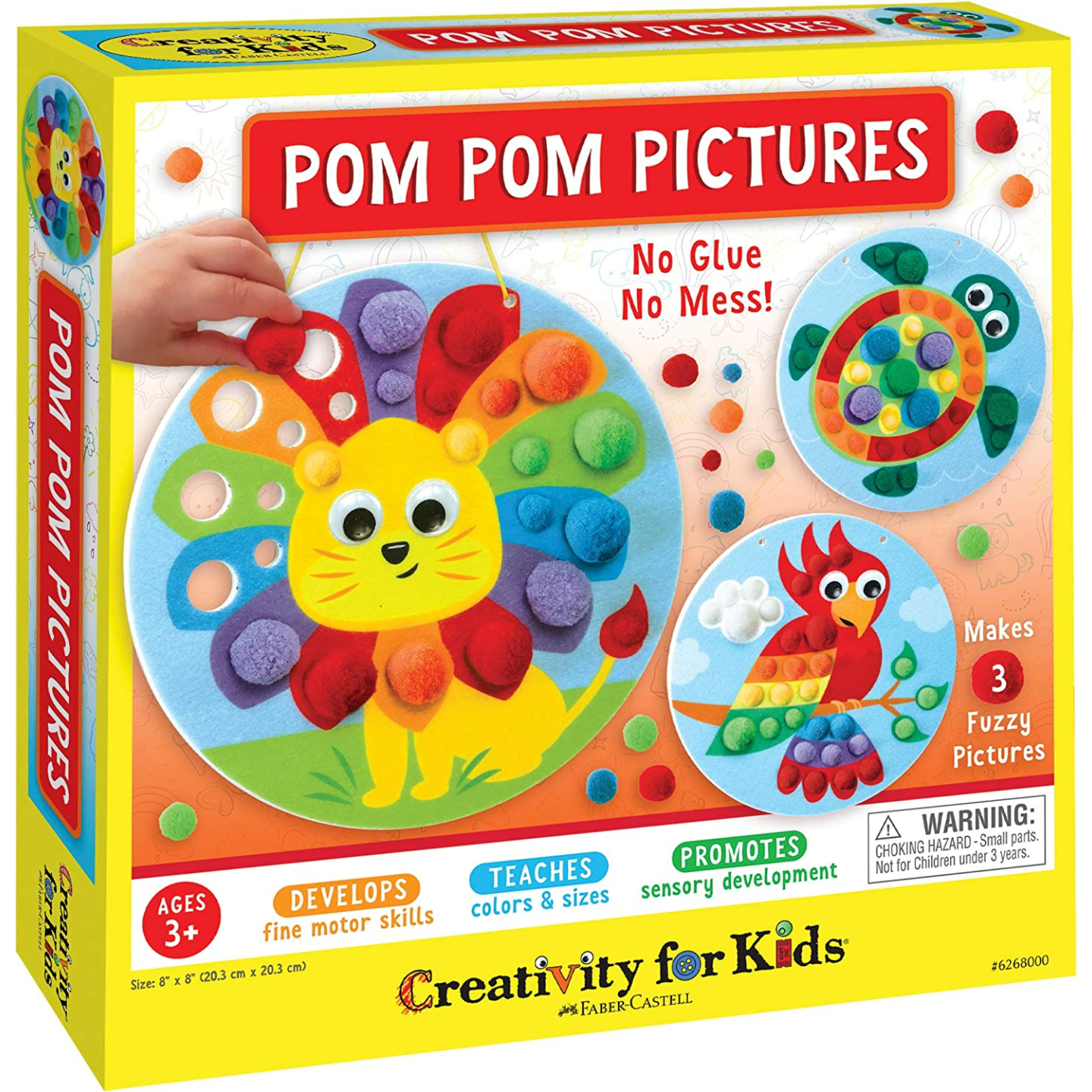 Pom Pom Animal Crafts for Kids - Creativity for Kids