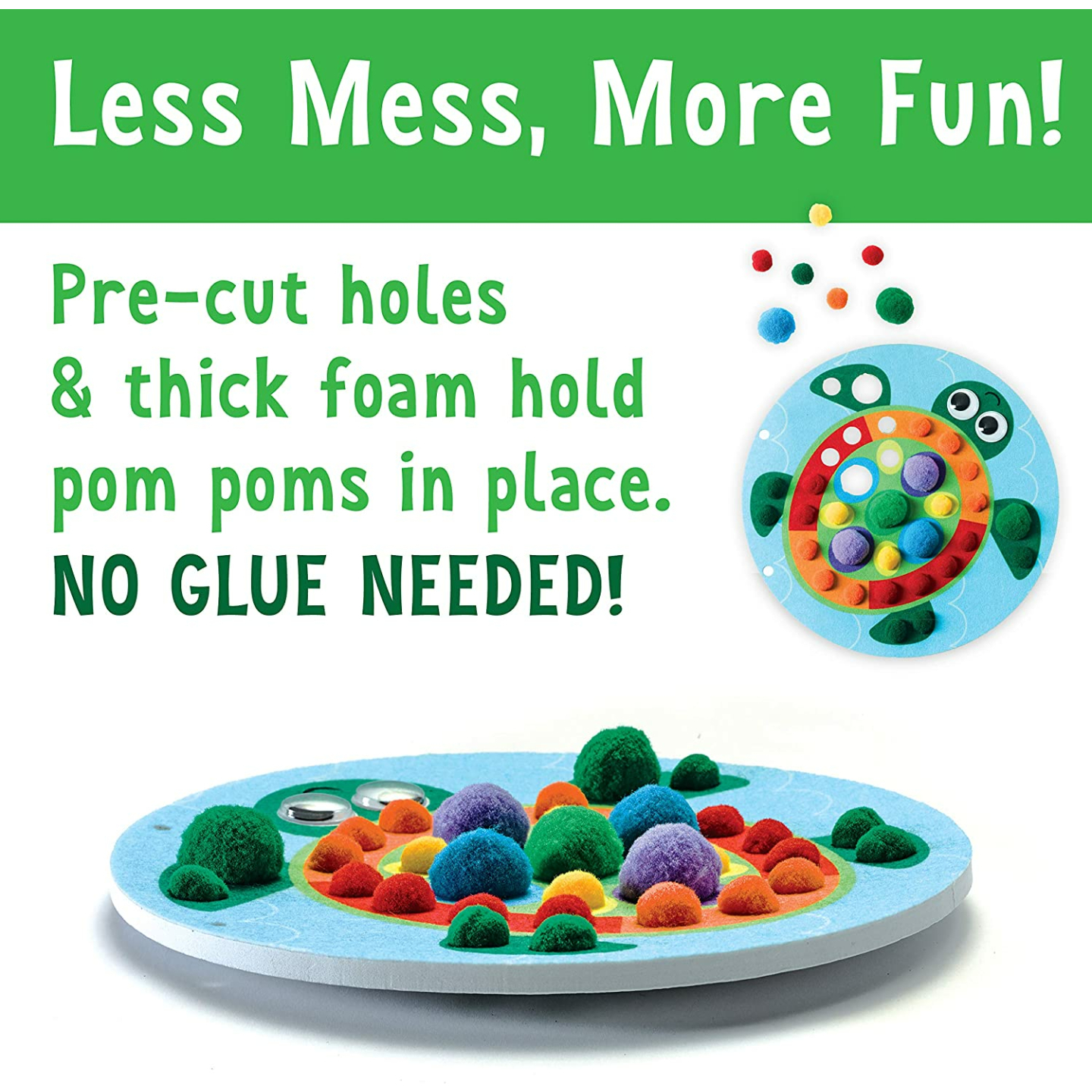 Pom Pom Animal Crafts for Kids - Creativity for Kids