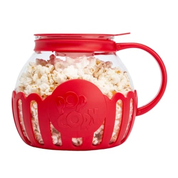 Ecolution 3-in-1 Microwave Popcorn Popper - Red