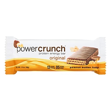 Delicious Peanut Butter Fudge Protein Bar with Low Sugar - 12 Pack