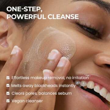 SKIN&LAB Porebarrier Cleansing Balm | Vegan Makeup Remover | Eyelash Extension Safe | 3.38 Fl Oz