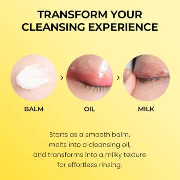 Vegan Porebarrier Cleansing Balm - Makeup Remover & Gentle Cleanser