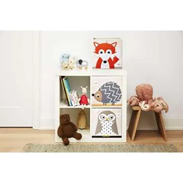 3 Sprouts Toy Storage Cube - Stylish Storage Solution