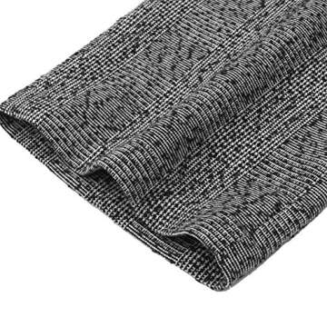 CMDC Men's Slim Fit Casual Black Suit Jacket and Vest