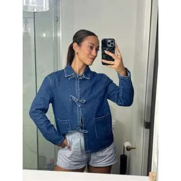 Stylish PLNOTME Women’s Jean Jacket for Every Occasion