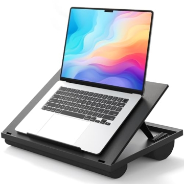 HUANUO Adjustable Laptop Stand 8 Angles Dual Cushion Comfort