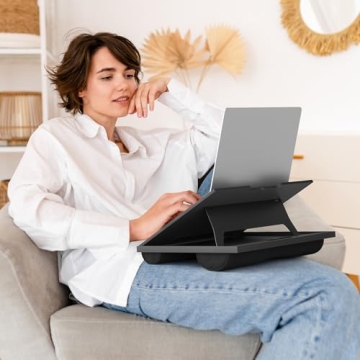 HUANUO Adjustable Laptop Stand 8 Angles Dual Cushion Comfort