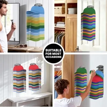 Double Capacity Hat Organizer for 40 Baseball Caps