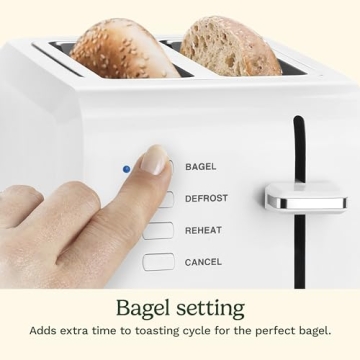 Cuisinart White 2-Slice Toaster - Compact & Stylish