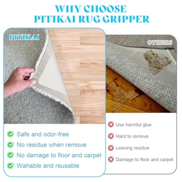 PITIKAI Rug Gripper – Secure and Non-Slip Solution
