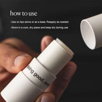 evolvetogether Lip Balm for Women & Men | Plant-Powered Hydration with Calming Lavender | Multi-Use Stick for Lips, Cuticles, Cheeks | Cruelty-Free, Paraben-Free | Made in USA (Provence, 1 Oz)