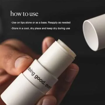 evolvetogether Lip Balm for Women & Men | Plant-Powered Hydration with Calming Lavender | Multi-Use Stick for Lips, Cuticles, Cheeks | Cruelty-Free, Paraben-Free | Made in USA (Provence, 1 Oz)