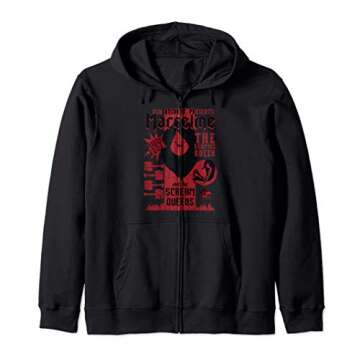 CN Adventure Time Ooo Records Presents Marceline Zip Hoodie
