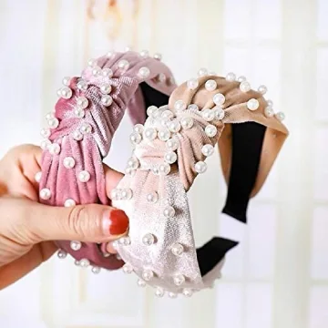 Stylish Yeaplike Velvet Wide Headbands for Women