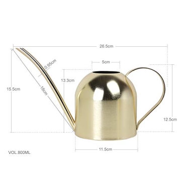 Stylish E.Palace Stainless Steel Water Can for Plants