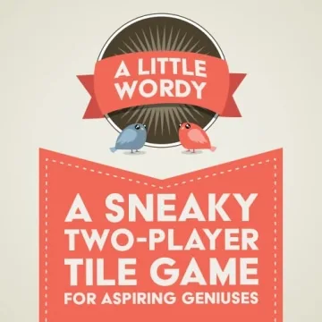 A Little Wordy Board Game for 2 Players - Fun Strategy Game