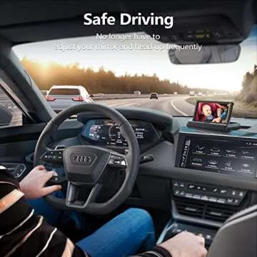 BABYMUST 1080P Baby Car Mirror with Night Vision