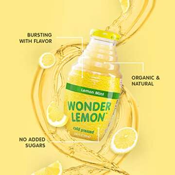 Wonder Lemon Organic Cold Pressed Juice for All Ages