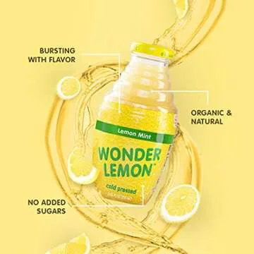 Wonder Lemon Organic Cold Pressed Juice for All Ages