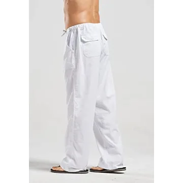 utcoco Qiuse Men's Casual Loose Beach Pants - Comfort & Style