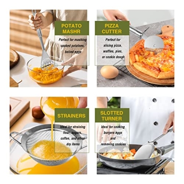 Fungun 28-Piece Kitchen Utensil Set - Durable & Stylish