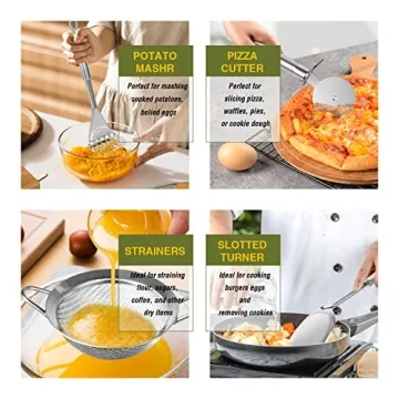 Fungun 28-Piece Kitchen Utensil Set - Durable & Stylish