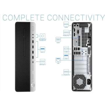 HP EliteDesk 800 G5 Desktop PC – i7, 32GB RAM, 1TB SSD