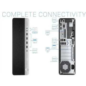 HP EliteDesk 800 G5 Desktop PC – i7, 32GB RAM, 1TB SSD