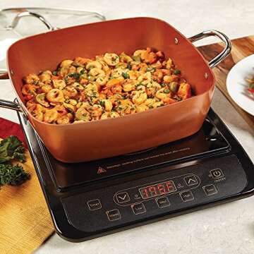 Copper Chef Induction Cooktop (Black), 10 HR