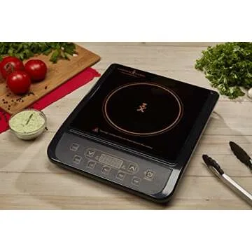 Copper Chef Induction Cooktop (Black), 10 HR