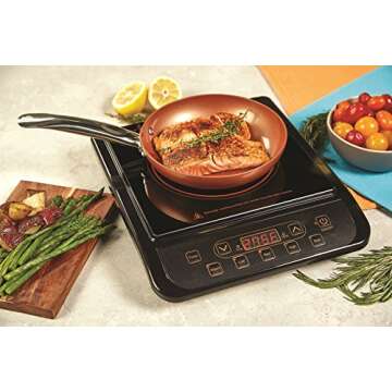 Copper Chef Induction Cooktop (Black), 10 HR