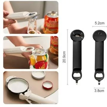 Retractable Bottle Opener for Seniors - Easy Grip Solution