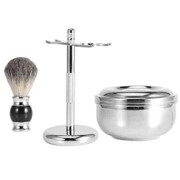 Men's Professional Shaving Tool Kit - Complete Grooming Set