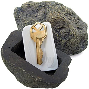 Realistic Outdoor Key Hider Fake Rock for Easy Access
