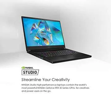 MSI Creator 15 Laptop with UHD OLED Display, i7 Processor