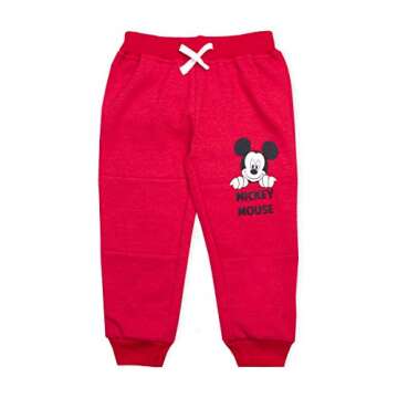 Mickey Mouse Boys 2 Pack Pants for Toddlers & Kids