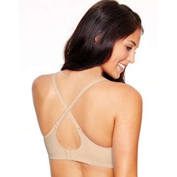 Hanes Women's Ultimate Smooth Inside and Out Foam Wire Free