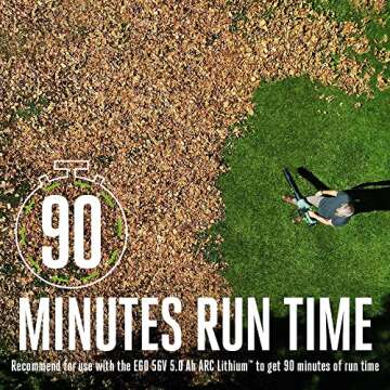 EGO Power+ LB7650 Variable-Speed Turbo 56-Volt 765 CFM Cordless Leaf Blower Battery and Charger Not Included