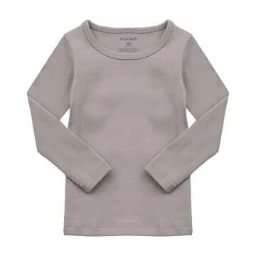 AVAUMA Baby Boys Girls Pajama Set Kids Toddler Snug fit Basic Cotton Sleepwear pjs for Daily (Light ...