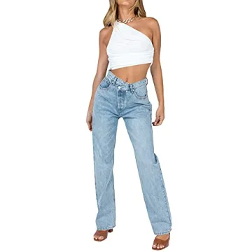 Stylish LYANER Women's Ruched Crop Top for Any Occasion