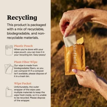 Kinfield Golden Hour Wipes - Natural Insect Repellent for All