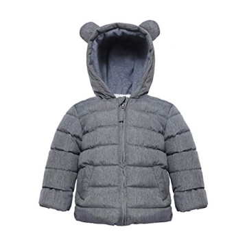 Rokka&Rolla Baby Boys' Water-Resistant Fleece Lined Puffer Jacket Winter Coat for Newborn Infant Tod...