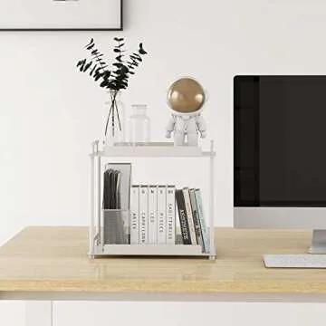 FLE Bathroom Organizer - Stylish Countertop Storage Solution