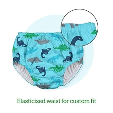 Eco-friendly Swim Diaper Navy Whale League for Infants