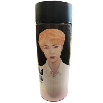 BTS CARICATURE Limited Edition Cold Brew Coffee Bottle ARMY's Collectible Item 5 MEMBER (JUNGKOOK, JIMIN, JIN, SUGA, AND RM)