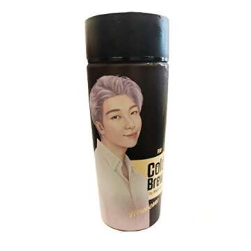 BTS CARICATURE Limited Edition Cold Brew Coffee Bottle ARMY's Collectible Item 5 MEMBER (JUNGKOOK, JIMIN, JIN, SUGA, AND RM)