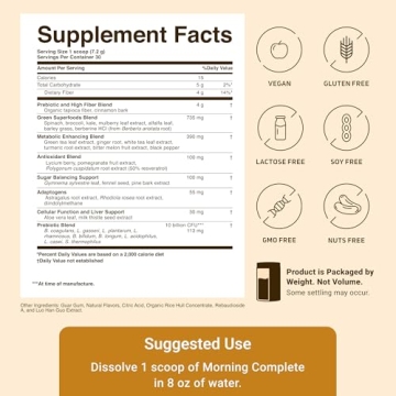 ACTIVATEDYOU Morning Complete Superfood Drink Mix