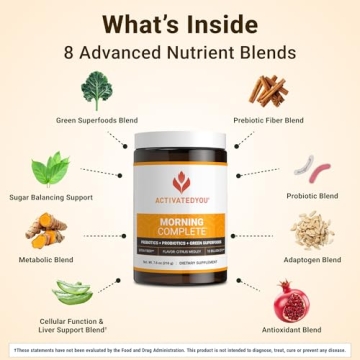 ACTIVATEDYOU Morning Complete Superfood Drink Mix