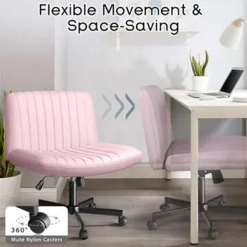 PUKAMI Criss Cross Chair - Stylish Comfort for Home Office