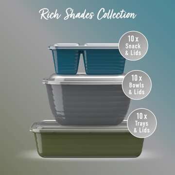 Bentgo Prep 60-Piece Meal Prep Set for Healthy Eating